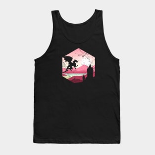 Dragon Castle Pink Sunrise Tank Top